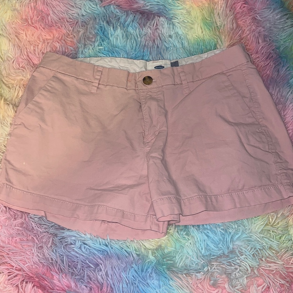 Pink shorts old navy